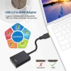 Adapter USB na HDMI, adapter USB 3.0/2.0 na HDMI 1080P Full HD (męski na żeński) [22200000256]